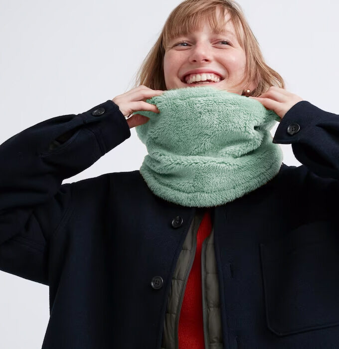 Turquoise Neck warmer